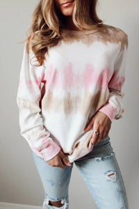 Triple Colors Tie-dye Sweatshirt