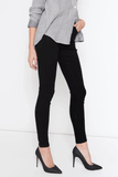 Kan Can- Bailey Mid Rise Black Super Skinny