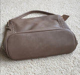 Grey Stitched Design Bag