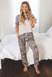 Leopard Top & Bottom Loungewear