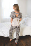 Leopard Top & Bottom Loungewear