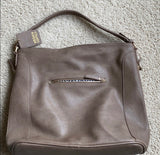 Grey Stitched Design Bag