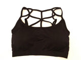 Black Cage Front Bralette