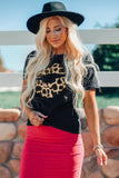 Leopard Lip Tee