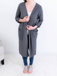 Gray Cardigan