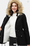 Faux Fur Black Jacket