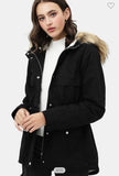 Faux Fur Black Jacket