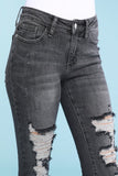 Gray Wash Judy Blue Jeans