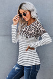 Leopard Striped Long Sleeve