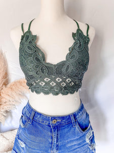 Balsam Green Bralette