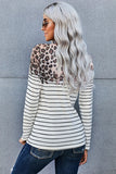 Leopard Striped Long Sleeve