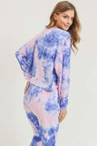 Pink & Blue Tie Dye Lounge Set