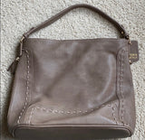 Grey Stitched Design Bag